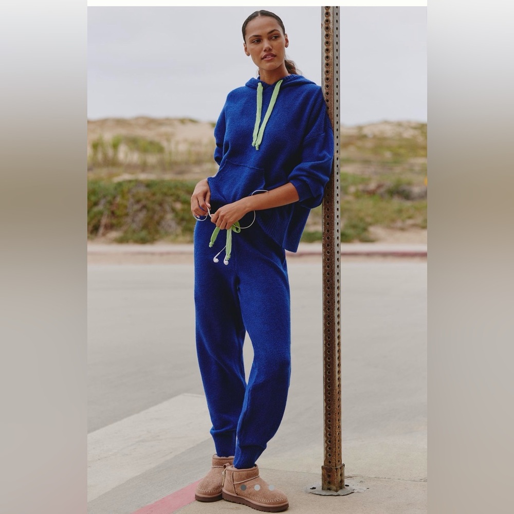 Anthropologie Daily Practice Huddle Up Pop Cord Joggers